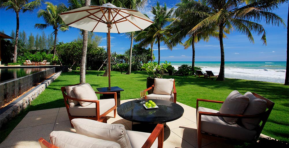 Villa Nandana - Beach view lounge